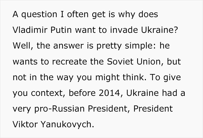 A TikTok Video Explaining Why Russia Is Currently Invading Ukraine Goes Viral With Over 400K Views
