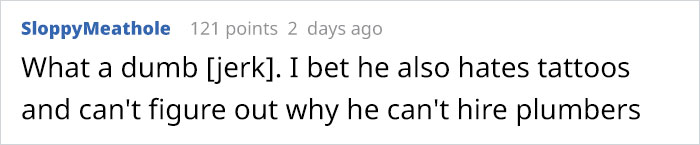 Delusional Boss Fires A High-Achieving Worker After He Refused To Cut His Hair Short For Work Delusional Boss Fires A High-Achieving Worker After He Refused To Cut His Hair Short For Work