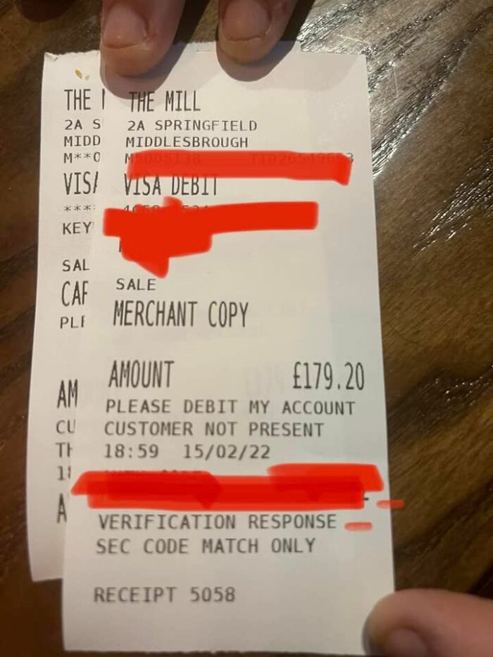 A Pub Goes To Facebook To Call Out The “Lovely Couple” That Left Without Paying Their Valentine’s Day Bill Of $244 A Pub Goes To Facebook To Call Out The “Lovely Couple” That Left Without Paying Their Valentine’s Day Bill Of $244