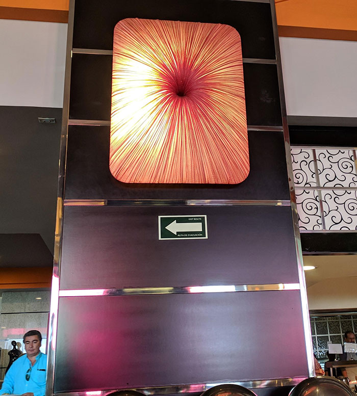 La decoración de este hotel restaurante