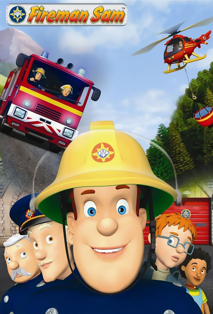 Poster for Fireman Sam animated tv show