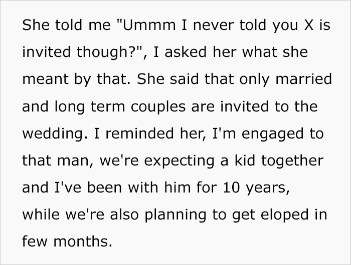 Woman Gets Labeled A Jerk For Refusing To Attend Friend’s Wedding After Her Fiance Is Not Invited Woman Gets Labeled A Jerk For Refusing To Attend Friend’s Wedding After Her Fiance Is Not Invited