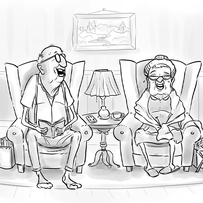 25 Absurd-Yet-Funny Cartoons I’ve Made That Got Rejected By “The New Yorker” (New Pics)