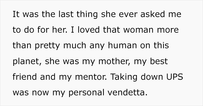 Woman Comes Up With Pro Revenge By Hiring A Bailiff After UPS Damages Her Package And Keeps Refusing To Compensate For It