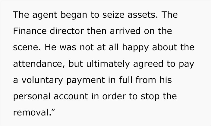Woman Comes Up With Pro Revenge By Hiring A Bailiff After UPS Damages Her Package And Keeps Refusing To Compensate For It