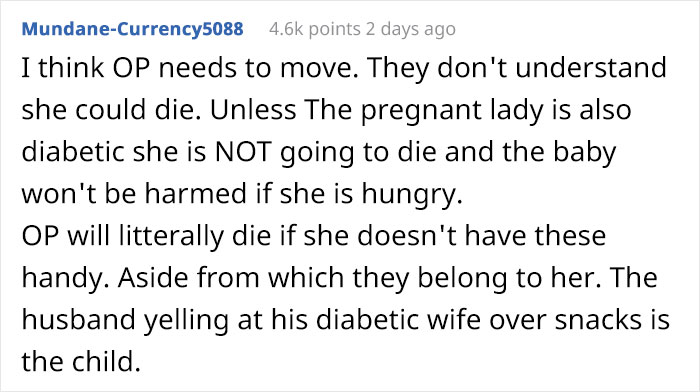 Pregnant Sister-In-Law Keeps Eating This Diabetic Woman's Snacks, Drama Starts When She Hides Them Pregnant Sister-In-Law Keeps Eating This Diabetic Woman's Snacks, Drama Starts When She Hides Them