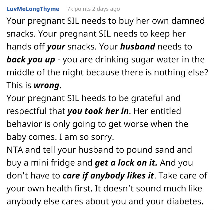 Pregnant Sister-In-Law Keeps Eating This Diabetic Woman's Snacks, Drama Starts When She Hides Them Pregnant Sister-In-Law Keeps Eating This Diabetic Woman's Snacks, Drama Starts When She Hides Them