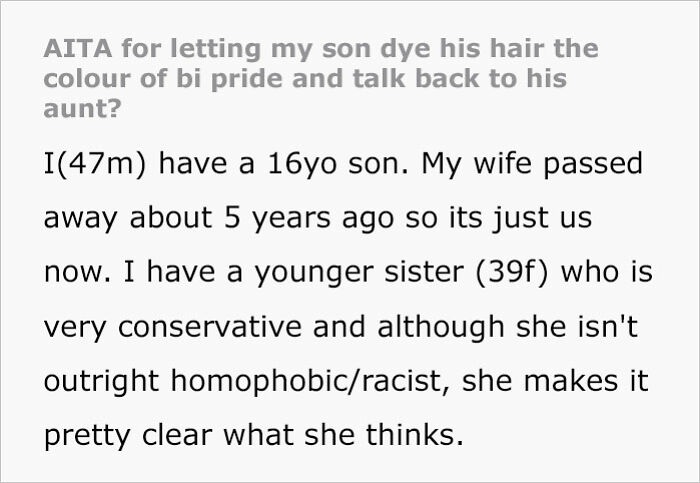 &ldquo;She Attacked Him First&rdquo;: Family Feud Ensues After Dad Refuses To Punish His Son For Standing Up Against His Homophobic Aunt