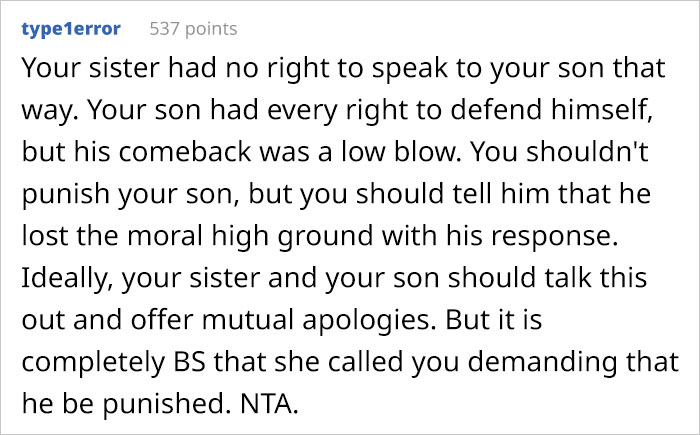 &ldquo;She Attacked Him First&rdquo;: Family Feud Ensues After Dad Refuses To Punish His Son For Standing Up Against His Homophobic Aunt