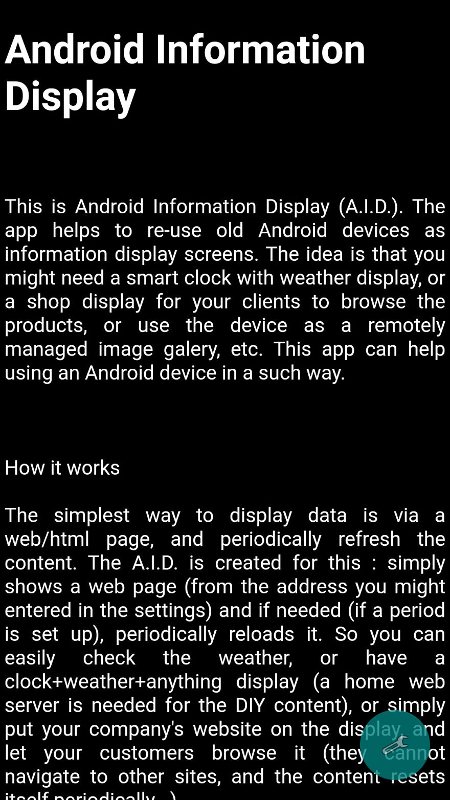 I Made An App To Re-Use Old Phones/Tablets As Information Displays I Made An App To Re-Use Old Phones/Tablets As Information Displays