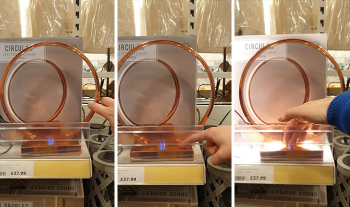 A Touch Lamp That You Can Only Touch In One Spot. You Know, Like A Regular Switch