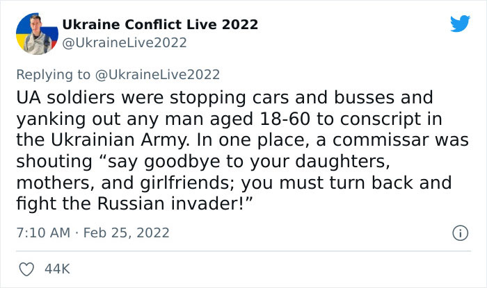 American Walks 20 Hours To Escape Ukraine, Shares "The Worst Night" Of His Life In A Viral Twitter Thread