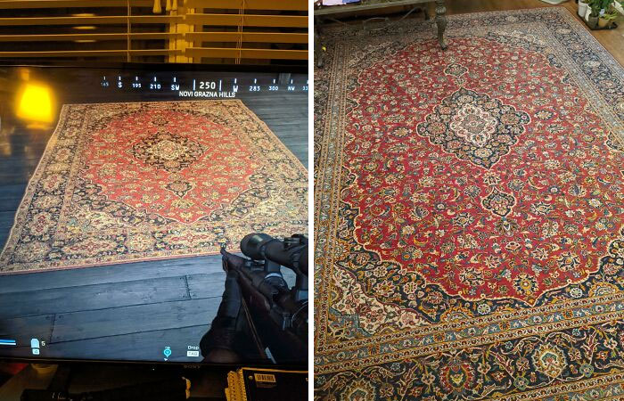 I Got Caught Off Guard When I Saw My Carpet In Warzone