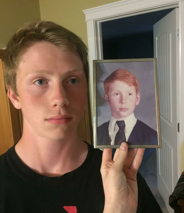 I Always Knew My Brother Looked Like Our Dad, But I Didn't Realize He Was A Duplicate Until Now