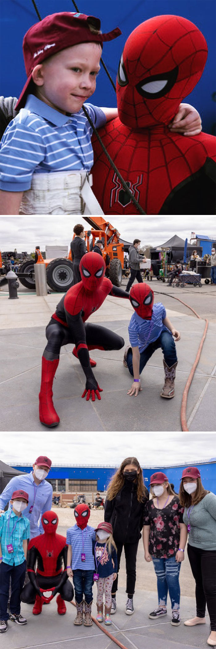 Remember When Tom Holland Promised Bridger He Could Come To The Filming Of Spider-Man? He Delivered