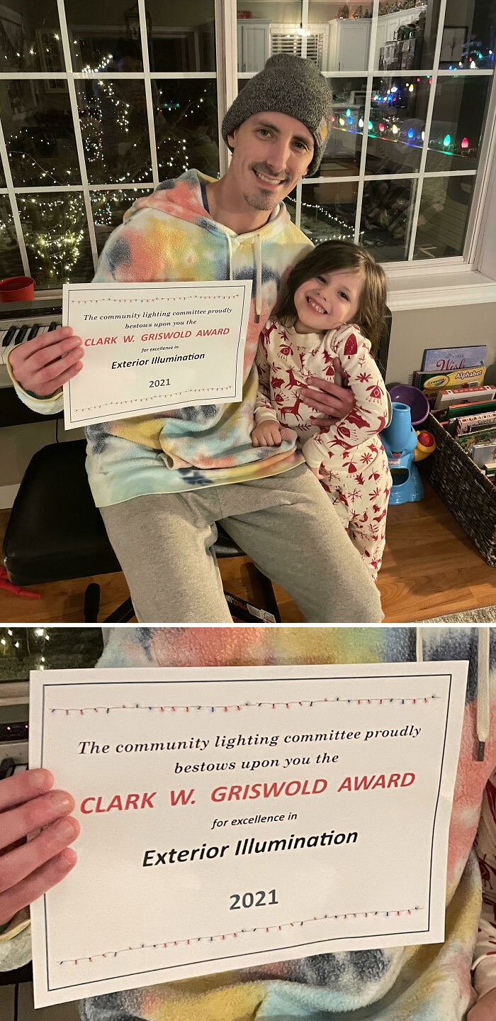 My Doorbell Rang Tonight And A Bunch Of Teenagers Handed Me This Award