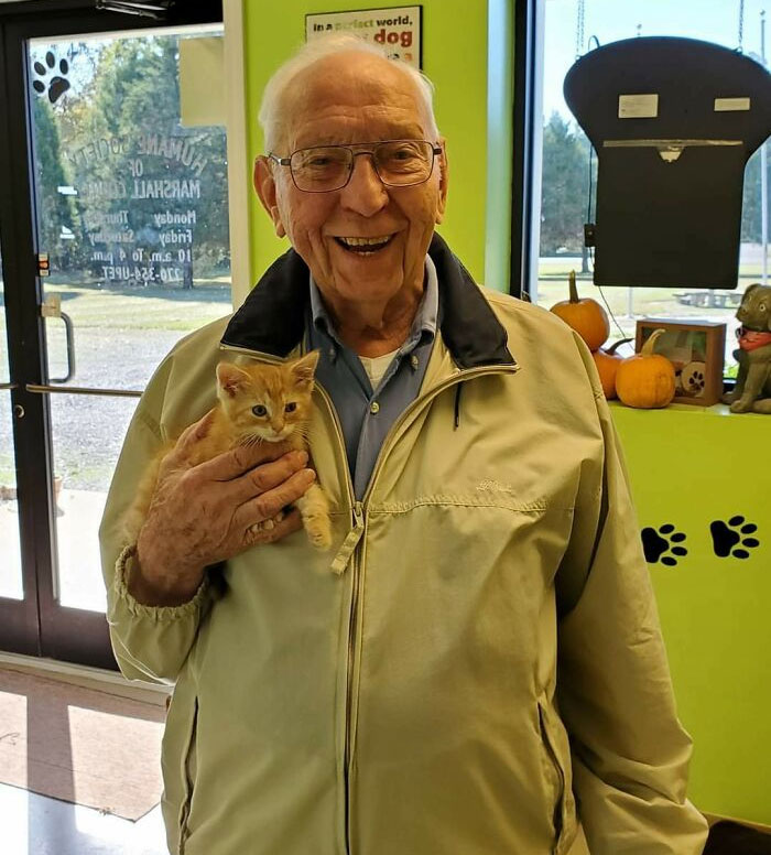 This Little Baby (Cider) Was Finally Adopted From The Humane Society Of Marshall County