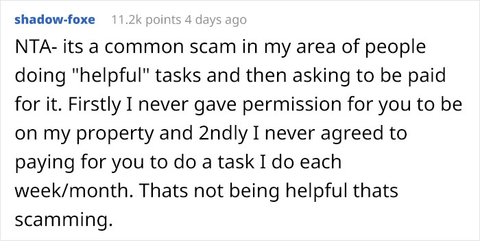 &ldquo;Am I Wrong For Not Paying The Kids That Shoveled My Driveway?&rdquo;