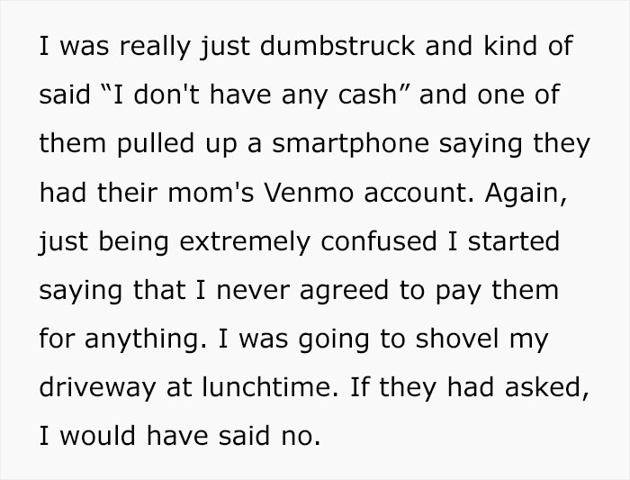 &ldquo;Am I Wrong For Not Paying The Kids That Shoveled My Driveway?&rdquo;