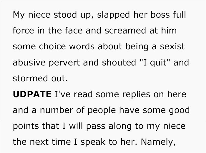 "Women Are Designed To Serve And Obey": Sexist Boss Gets What He Deserves When Employee Humiliates Him In Front Of The CEO "Women Are Designed To Serve And Obey": Sexist Boss Gets What He Deserves When Employee Humiliates Him In Front Of The CEO