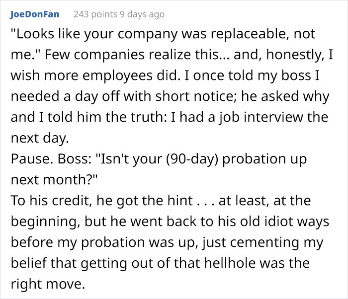 Employee Gets Told They're "Replaceable", So They Play Along And It Ruins The Company
