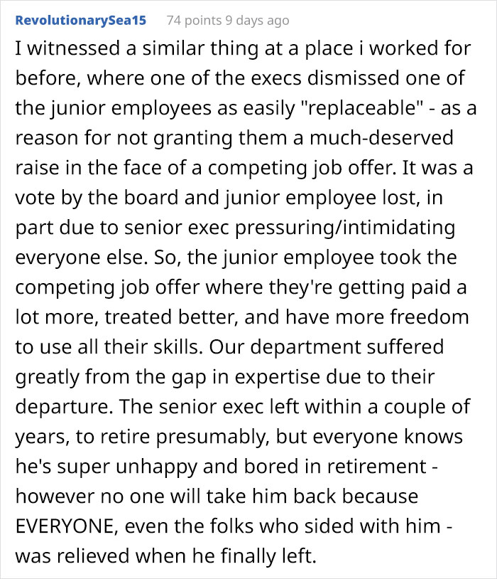 Employee Gets Told They're "Replaceable", So They Play Along And It Ruins The Company