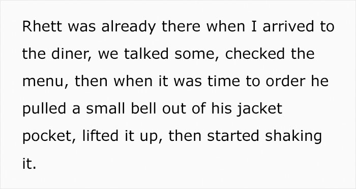 Woman Asks If She Was Right To Cancel Dinner With Her Long Distance Boyfriend When She Saw Him Bring A Bell To The Restaurant Woman Asks If She Was Right To Cancel Dinner With Her Long Distance Boyfriend When She Saw Him Bring A Bell To The Restaurant