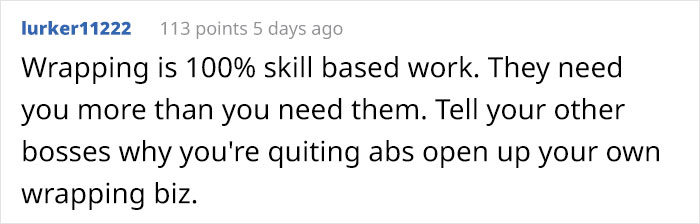 Employee Is Pushed Over The Line After Boss Berates Them For Being Late On Their Day Off