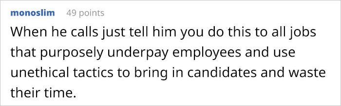 Person Takes A Job Offer Just To Be Able To Not Show Up After Getting Disrespected During The Job Interview