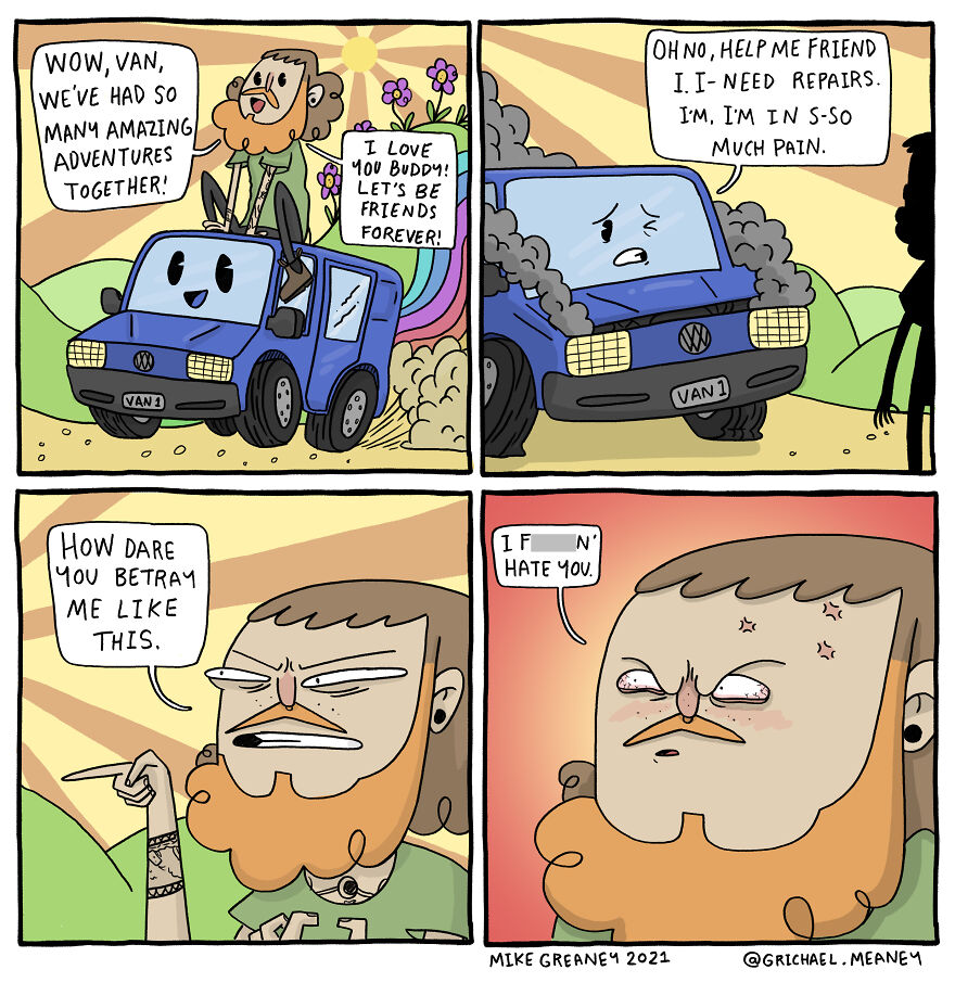 Artist Creates Dark Stories With Twisted Endings The Kind You Don't See Often