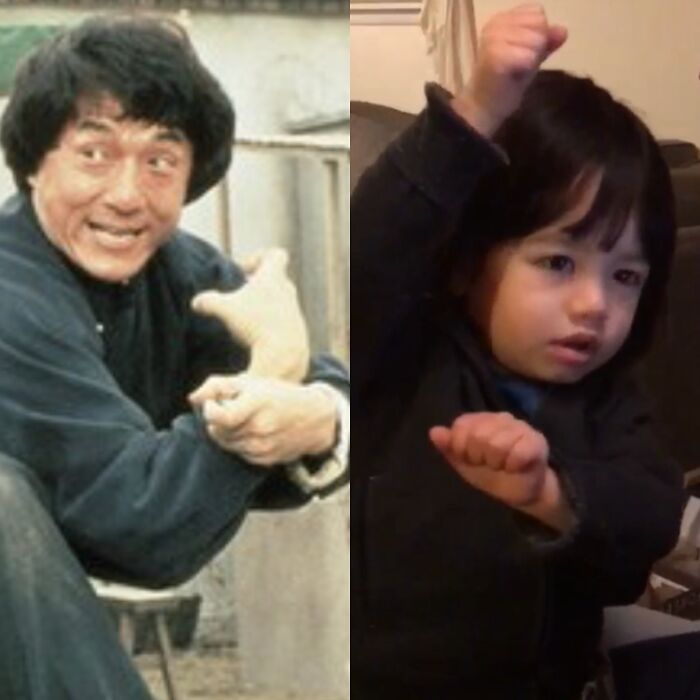 My Peanut Watching A Jackie Chan Movie