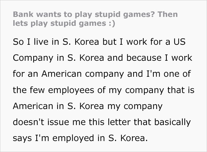 “Bank Wants To Play Stupid Games? Then Let's Play”: Person Can’t Transfer Large Sums, Closes And Reopens Account To Avoid Restrictions “Bank Wants To Play Stupid Games? Then Let's Play”: Person Can’t Transfer Large Sums, Closes And Reopens Account To Avoid Restrictions