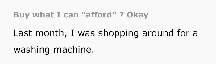 Shopper Maliciously Complies And Buys A $900 Appliance After Sales Assistant Tells Him To Look For Something He Can Afford
