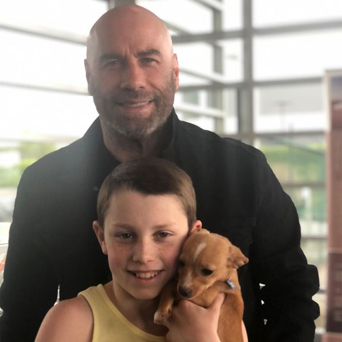 Puppy Named Mac N Cheese Wins Big At The Oscars As John Travolta Adopts Him After Betty White Tribute Puppy Named Mac N Cheese Wins Big At The Oscars As John Travolta Adopts Him After Betty White Tribute