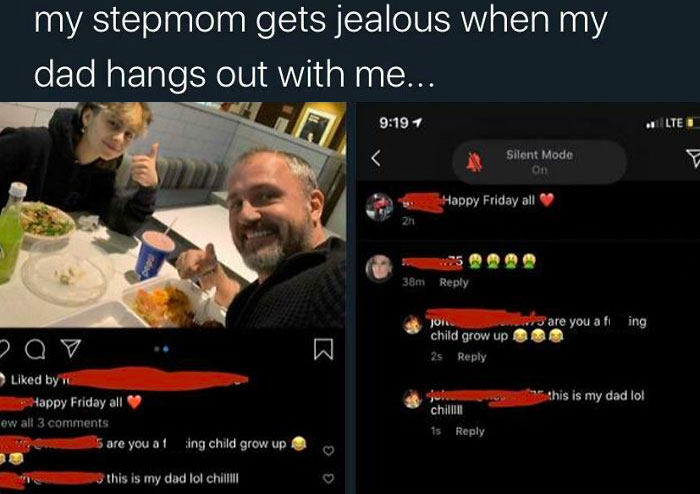 Stepmom Is Jealous Of Her Stepdaughter’s Relationship With Her Dad