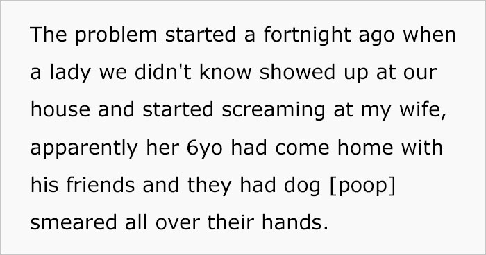 Couple Lets Neighbors' Kids Play In Their Backyard But Changes Their Mind After Neighborhood Karen Demands They Get Rid Of Their 2 Dogs Couple Lets Neighbors' Kids Play In Their Backyard But Changes Their Mind After Neighborhood Karen Demands They Get Rid Of Their 2 Dogs