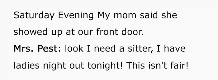 Babysitter Goes Out Of Town For 4 Days, Entitled Mother Spams Her Parents By Calling Every Day And Asking For A Sitter