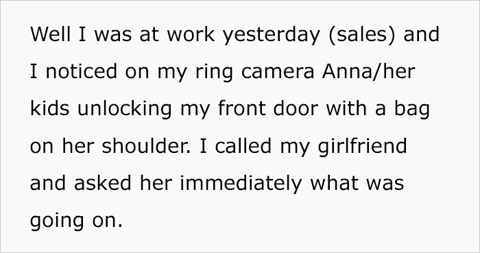 Girlfriend's "Hot Mess Of A Sister" Attempts To Move Into Guy's House Despite Him Strictly Saying "No", So He Changes The Locks