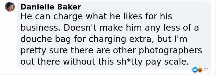 Photographer Charges $100 More For Plus-Size Models, Tries To Justify It Online But People Are Not Buying His Excuses