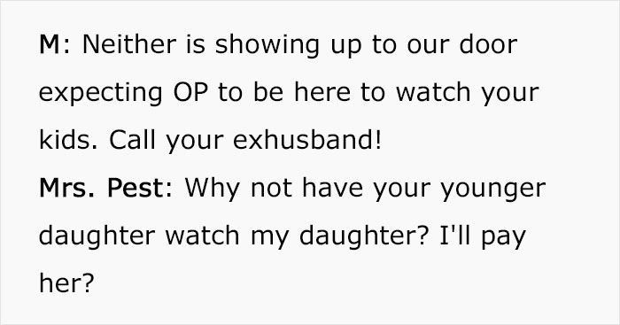 Babysitter Goes Out Of Town For 4 Days, Entitled Mother Spams Her Parents By Calling Every Day And Asking For A Sitter
