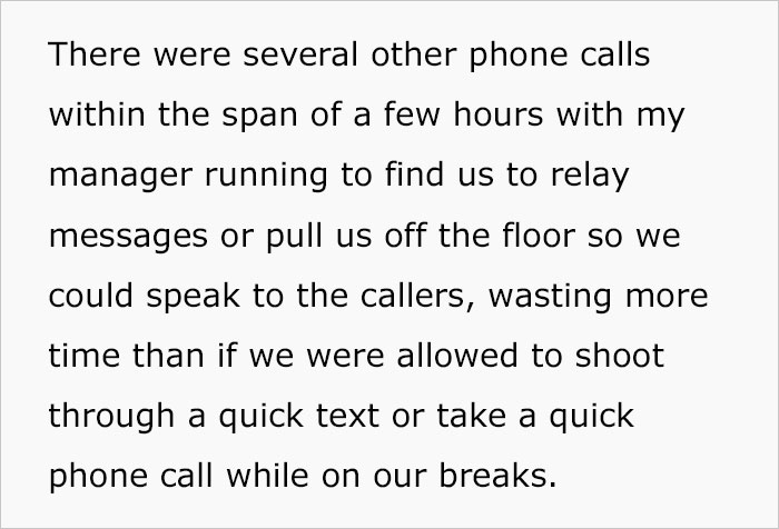 Manager Bans Mobile Phones During Work Hours, Insists All Calls Go Through Her, Staff Maliciously Complies