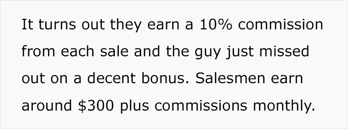 Shopper Maliciously Complies And Buys A $900 Appliance After Sales Assistant Tells Him To Look For Something He Can Afford