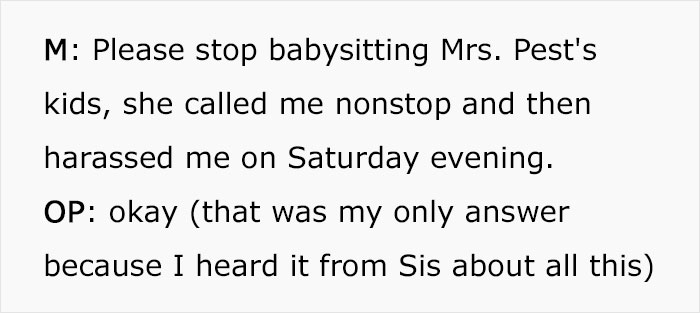 Babysitter Goes Out Of Town For 4 Days, Entitled Mother Spams Her Parents By Calling Every Day And Asking For A Sitter