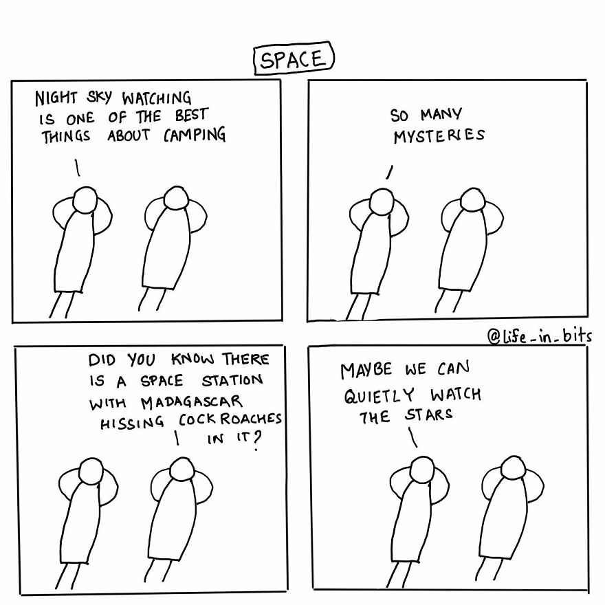 48 Minimalistic Comics About My Everyday Observations