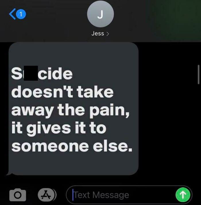 Sent To Me By My Stepmom, Who 2 Days Earlier Told Me To Jump Off A Bridge Because “It Would Be Easier Than Beating Me”