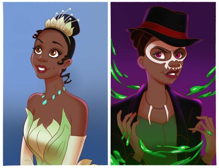14 Disney Princesses Reimagined As Disney Villains