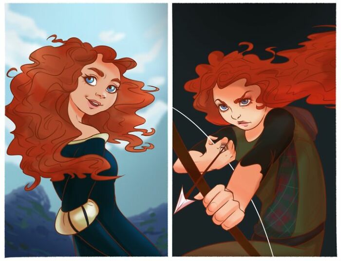 14 Disney Princesses Reimagined As Disney Villains