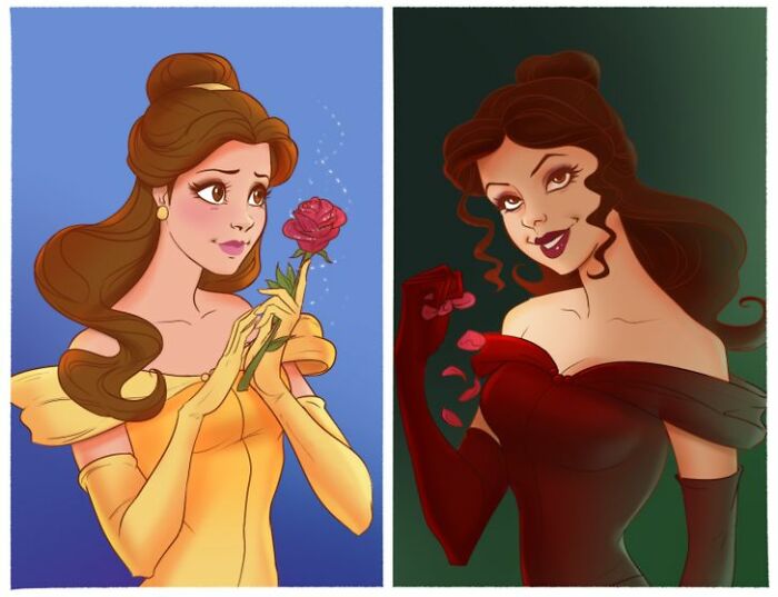 14 Disney Princesses Reimagined As Disney Villains