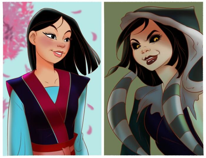 14 Disney Princesses Reimagined As Disney Villains