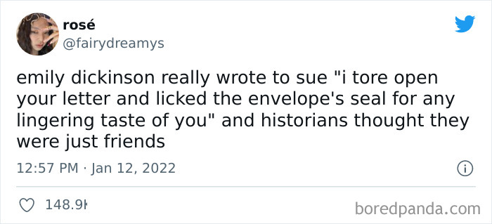 “I Think Emily Dickinson Was A Lesbian”